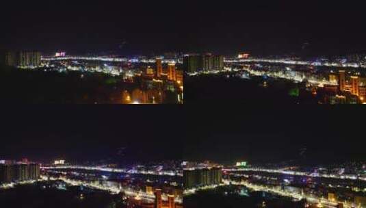 四川茂县夜景7高清在线视频素材下载