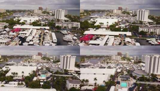 2021年船展Ft Lauderdale Fl高清在线视频素材下载