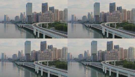厦门演武大桥高清在线视频素材下载