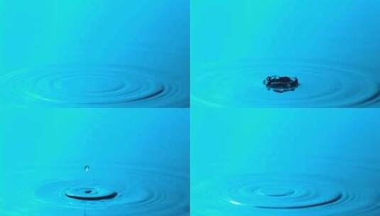 水大自然水滴滴水空间水创意水高清在线视频素材下载