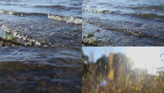 河流河水小溪溪水山泉水山水 大自然景色高清在线视频素材下载