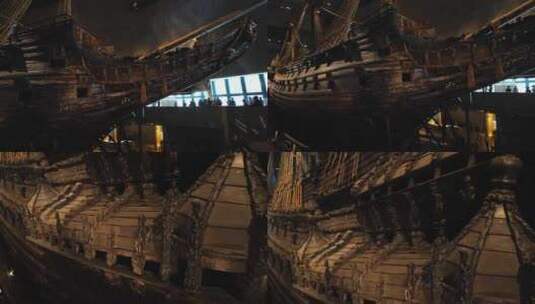 古船博物馆高清在线视频素材下载