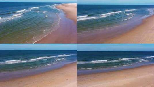 海面沙滩高清在线视频素材下载