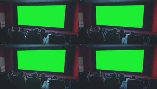 电影院绿屏素材【4K】高清在线视频素材下载