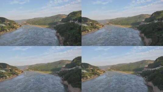 三门峡黄河大坝高清在线视频素材下载