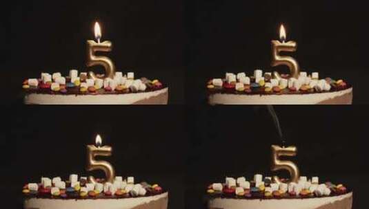 5、生日、蜡烛、周年纪念高清在线视频素材下载
