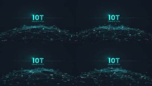 物联网IOT数字地球4K高清在线视频素材下载