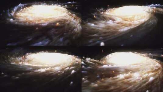 星系漩涡动画高清在线视频素材下载