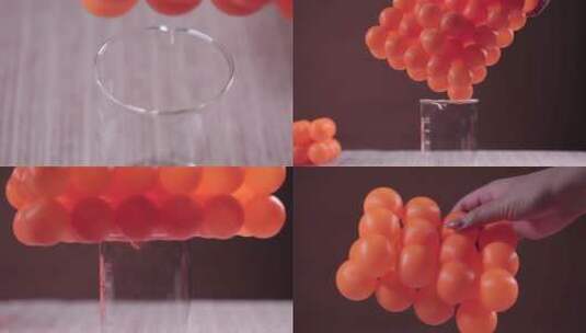 【镜头合集】乒乓球氨基酸肽蛋白质高清在线视频素材下载