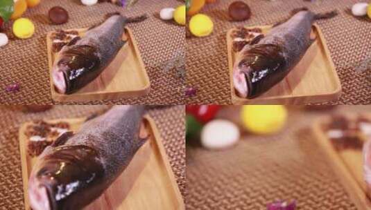 【镜头合集】胖头鱼鲢鱼高清在线视频素材下载