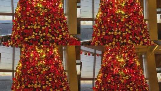 济南凯宾斯基酒店，圣诞节活动美食、酒会高清在线视频素材下载