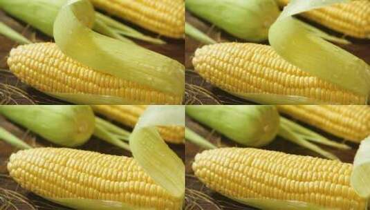 唯美玉米高清在线视频素材下载