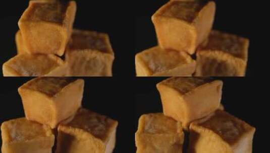 鱼豆腐火锅食材高清在线视频素材下载