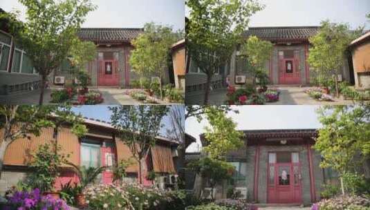 北京四合院历史文化建筑高清在线视频素材下载