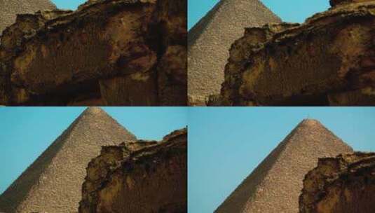 埃及的哈夫拉金字塔高清在线视频素材下载