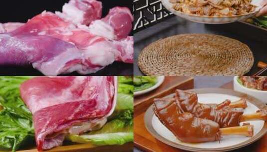 羊肉菜品高清在线视频素材下载