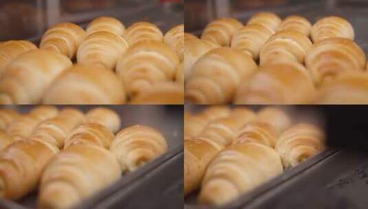 面包店里的面包特写高清在线视频素材下载