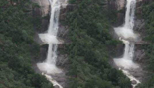 雨后泰山，飞瀑流泉高清在线视频素材下载