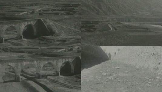 40年代陕北地区、黄土高坡高清在线视频素材下载
