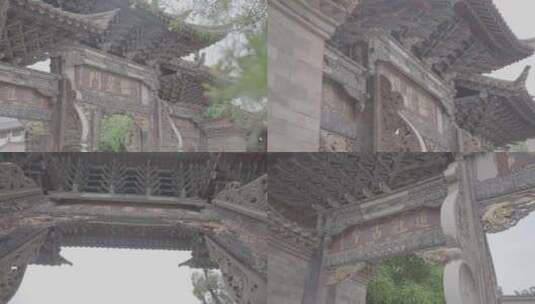 云南石屏文庙门口高清在线视频素材下载