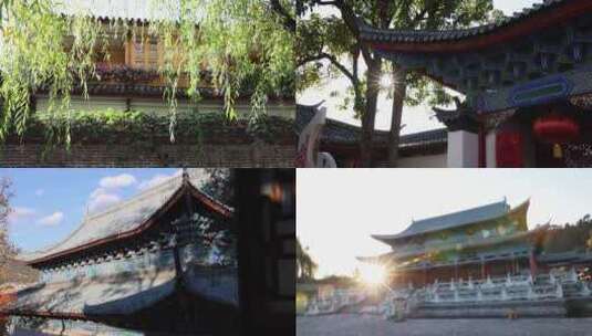 【原创10镜头】云南丽江古城旅行美女出境高清在线视频素材下载