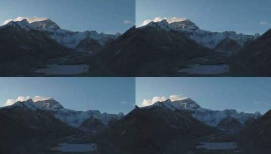 世界第一峰珠穆朗玛峰高清在线视频素材下载