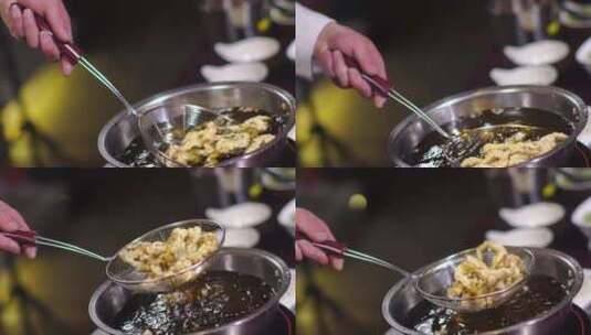 四川酥肉 炸酥肉高清在线视频素材下载