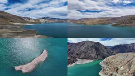 （8镜合集）新疆塔县班迪尔湖延时大美新疆高清在线视频素材下载