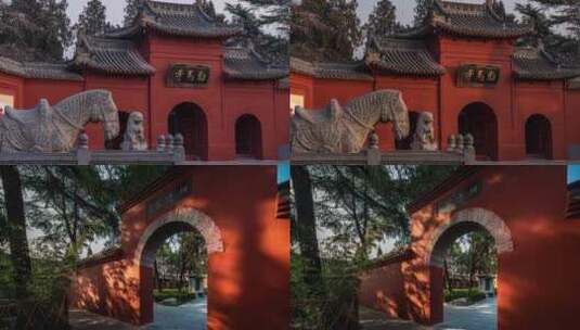 洛阳白马寺高清在线视频素材下载