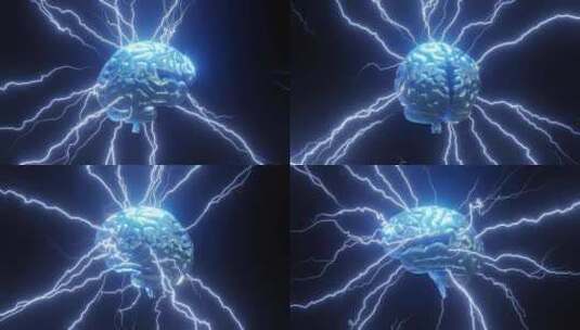 生物大脑核心元素超能科技高清在线视频素材下载