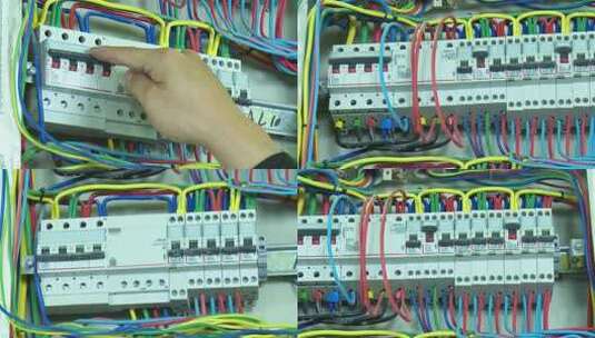 电箱 电盒 电闸高清在线视频素材下载