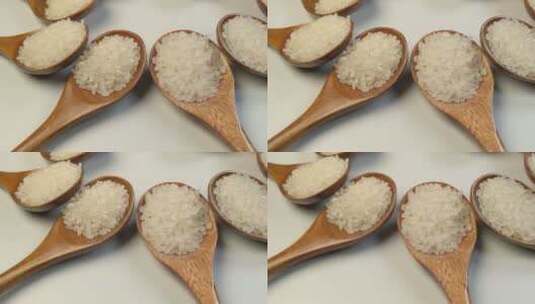 东北珍珠大米五谷杂粮优质米高清在线视频素材下载