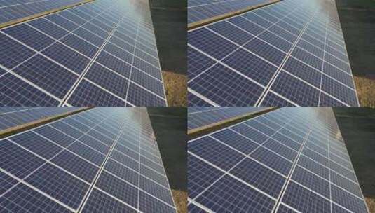 光伏 太阳能 碳中和 科技 电池板高清在线视频素材下载