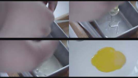 蛋黄酱原料西餐镜头组高清在线视频素材下载