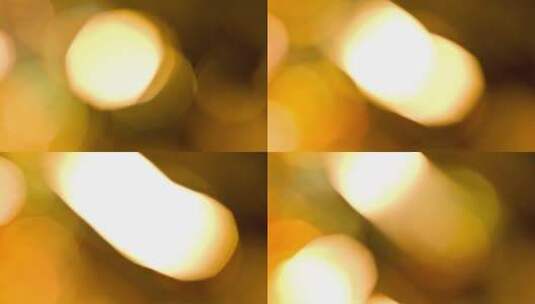 黄色虚幻光斑光点动态背景 (2)高清在线视频素材下载