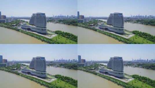 城市建筑航拍高清在线视频素材下载