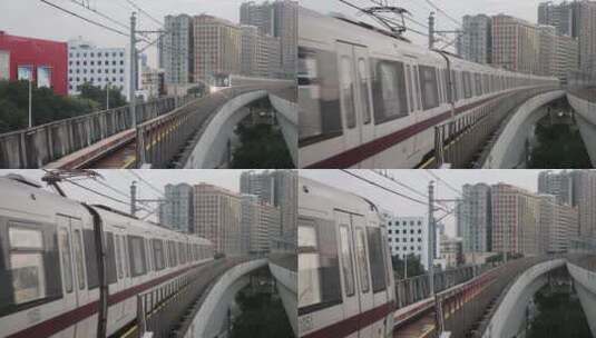 深圳地铁地铁11号线高清在线视频素材下载