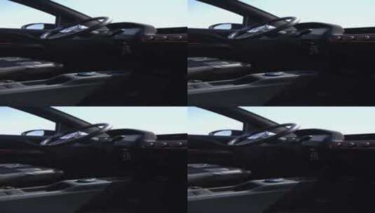 五菱mini ev 新能源汽车 改装 黑武士 拍车高清在线视频素材下载