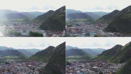 藏族村庄高清在线视频素材下载