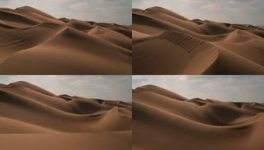 干净简单的沙漠风光高清在线视频素材下载