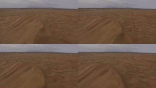 中国西北 沙漠 大漠 黄沙 航拍 4k高清在线视频素材下载