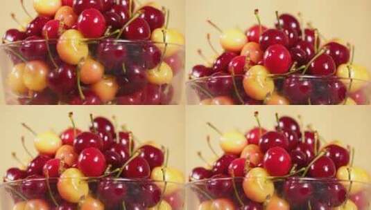 各种颜色的野生樱桃 (14)高清在线视频素材下载