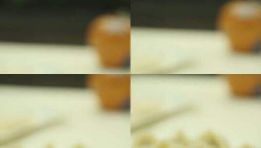 饺子皮面皮高清在线视频素材下载