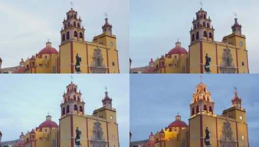 瓜纳加托教堂高清在线视频素材下载