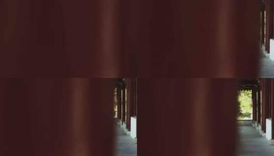 【原创实拍】古典长廊高清在线视频素材下载