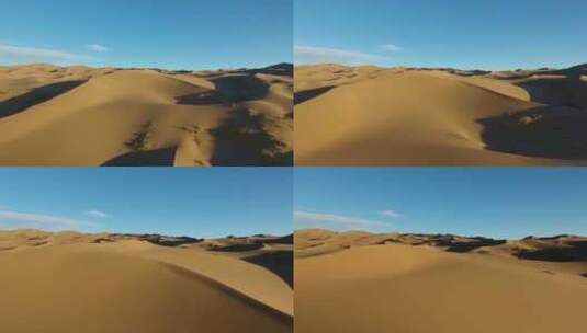4K半俯拍沙漠高清在线视频素材下载