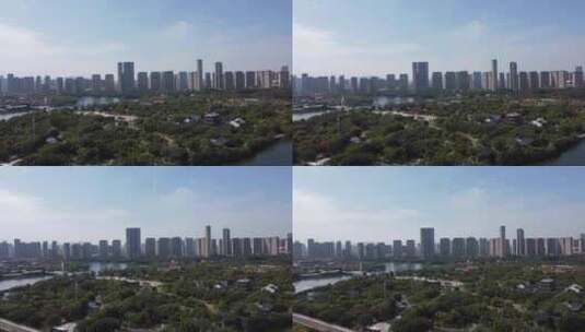 厦门市集美区园博苑-大景平移高清在线视频素材下载