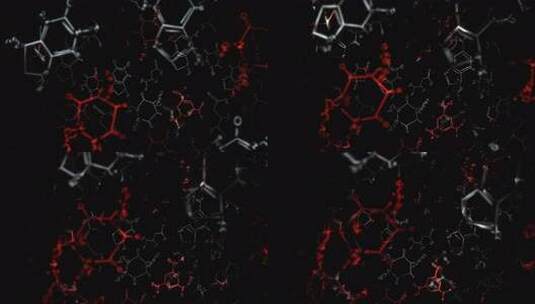 科技粒子线条数据流高清在线视频素材下载