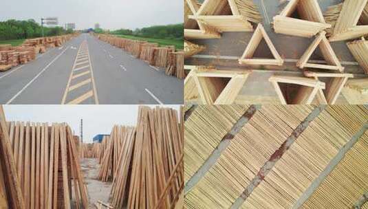 木材厂 加工高清在线视频素材下载