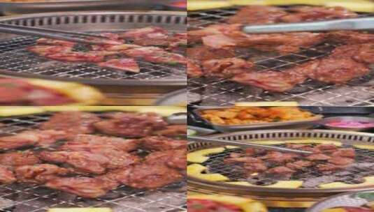 韩国烤牛肉 美食高清在线视频素材下载